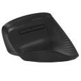 Беспроводная вертикальная мышка UGREEN M571P 65042 Wireless Vertical Mouse 2.4GHz & Bluetooth. Цвет: черный