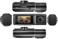 Видеорегистратор TrendVision Proof Ultra черный 2160x3840 2160p 170гр. GPS SA230D