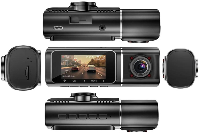 Видеорегистратор TrendVision Proof Ultra черный 2160x3840 2160p 170гр. GPS SA230D