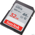 Карта памяти SanDisk Ultra 32GB SDHC Memory Card 120MB/s SDSDUN4-032G-GN6IN