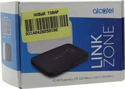Модем Alcatel Link Zone MW45V-2BALRU1 White 4G Wi-Fi router (802.11b/g/n 2150mAh SIM slot)