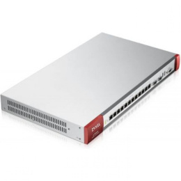 Межсетевой экран/ ZYXEL ZyWALL ATP800 Firewall Rack, 12 configurable LAN / WAN ports GE, 2xSFP, 2xUSB3.0, AP Controller 2/130 , Device HA Pro, with support for Sandbox and Botnet Filter, with a 1 year Gold subscription full UTM-functionality and cont ATP