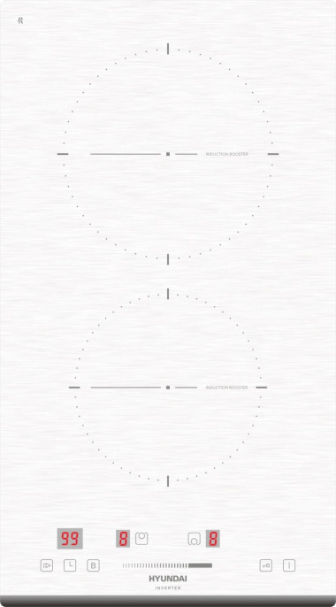 Индукционная варочная поверхность Hyundai HHI 3752 WG белый