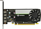 Видеокарта 4Gb PCI-E GDDR6 PNY VCNT1000-SB (RTL) 4xminiDP NVIDIA Quadro T1000