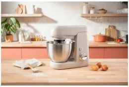 Кухонная машина Tefal Bake Partner QB520B38,  серый / серебристый [7211419209]