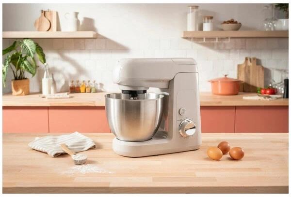 Кухонная машина Tefal Bake Partner QB520B38,  серый / серебристый [7211419209]