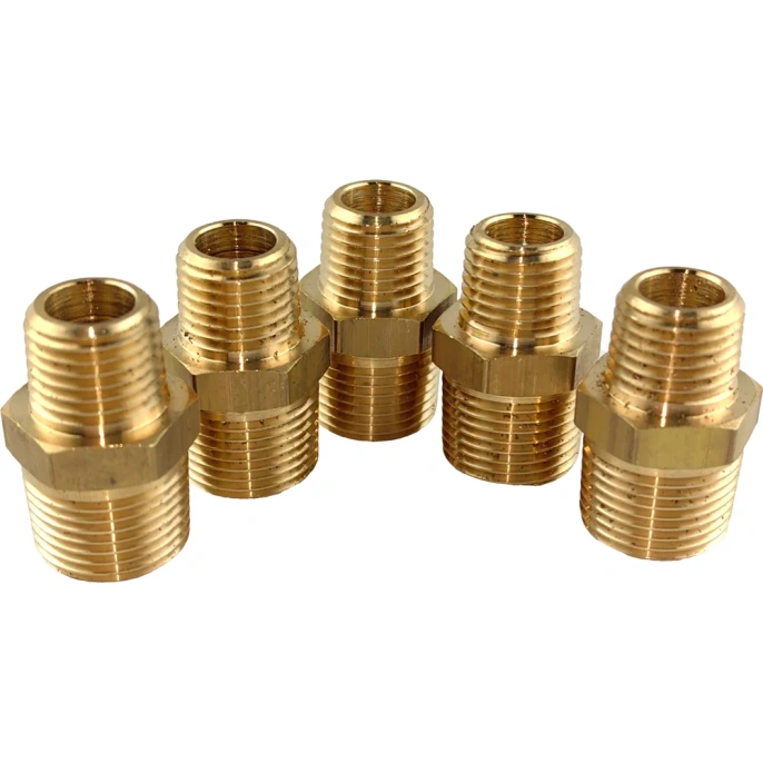 Ниппель переходной пневмо 3/8" НР х 1/4" НР, 5 шт HG 1645108