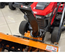 Снегоуборочный трактор ZimAni TC97HL с 2х снегоотбрасывателем TC97HL+SN-2-KH