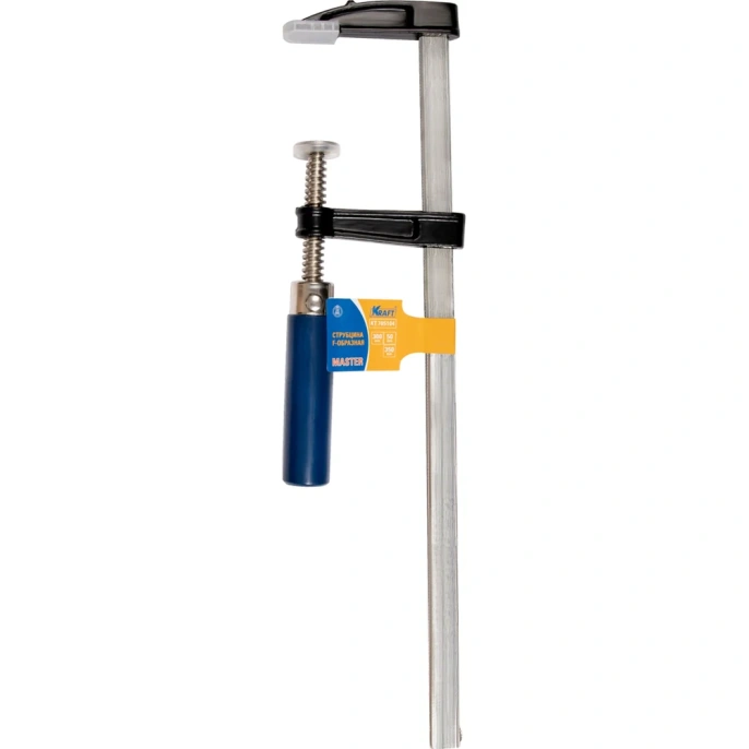 Струбцина KRAFT Master F-образная, 300х50х350 мм, деревянная рукоятка KT 705104