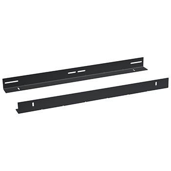 Направляющие в шкаф глубиной 1200мм Cabeus JH05-12-100KG-BK черные