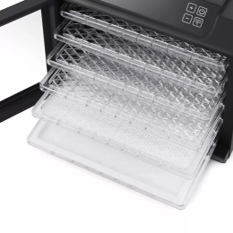 Сушка для фруктов и овощей Kitfort КТ-1905 18под. 500Вт черный