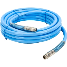 Воздушный шланг полиуретановый Aist 13х19 мм 10 м с резьбовым соединениями 1/2" 9093130190-10 00-00015999