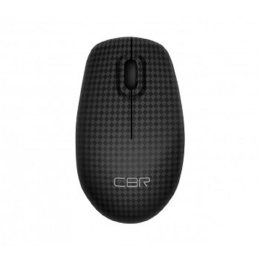 CBR CM 499 Carbon, Мышь беспроводная, оптическая, 2,4 ГГц, 1200 dpi, 3 кнопки и колесо прокрутки, ABS-пластик, поверхность "под карбон", выключатель питания