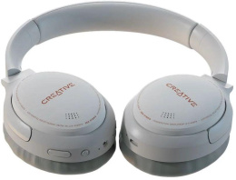 Наушники Creative Zen Hybrid, 3.5 мм/Bluetooth, мониторные, белый [51ef1010aa000]