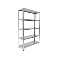 Универсальный металлический стеллаж IRONMEBEL optimus lite 2200x700x300 мм, 5 полок M-СУЭ2200х700х300