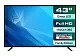 Телевизор LED Prestigio 43" PTV43SS06YCISBK Top WR черный FULL HD 50Hz DVB-T2 DVB-C DVB-S DVB-S2 USB WiFi Smart TV (RUS)