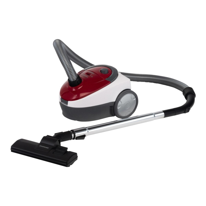 Пылесос StarWind SCB1114, 1800Вт, красный/белый