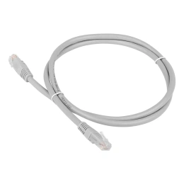 Патч-корд RJ45 - RJ45, 4 пары, UTP, категория 6, 1.5 м, серый, TWT-45-45-1.5/6-GY