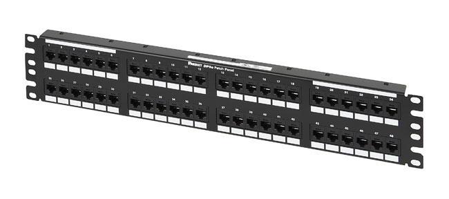 Патч-панель Panduit DP485E88TGY 19" 2U 48xRJ45 кат.5E