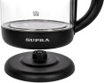 Чайник электрический Supra KES-1859G 1.8л. 1800Вт черный корпус: стекло/пластик