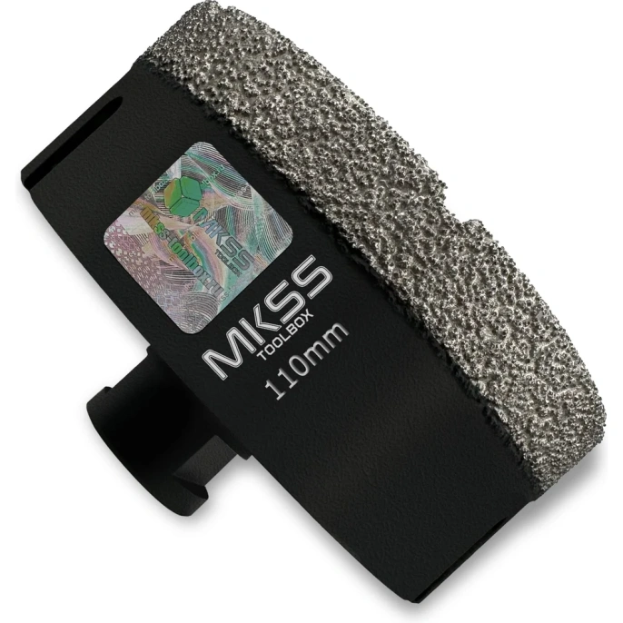 Коронка алмазная универсальная MKSS Toolbox KS2803 HARD 110 мм, M14 для УШМ KS28030110