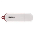 Флешка USB Silicon Power LuxMini 320 8ГБ, USB2.0, белый [sp008gbuf2320v1w]