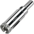 Коронка алмазная по керамограниту и керамике с центрирующим сверлом 18 мм Diamond Industrial DIDCSC018