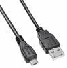 Кабель Buro micro USB (m) -  USB (m),  1.5м,  0.8A,  черный [microusb2.0]