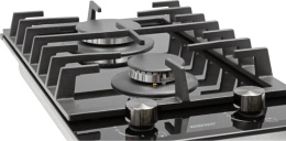 Газовая варочная панель NORDFROST HM 3023 B,  2 конфорки,  закаленное стекло,  черный