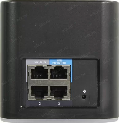 Точка доступа Wi-Fi Ubiquiti Bad Pack airCube ACB-AC Wi-Fi маршрутизатор 2.4+5 ГГц, 4х 1G RJ45, PoE Pass-Through (026652)