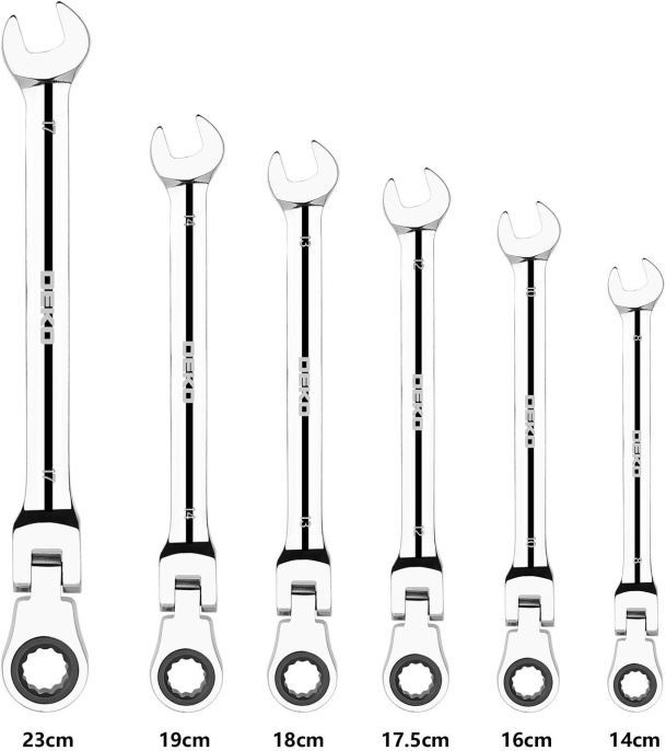 Набор ключей Deko RW02 065-0550