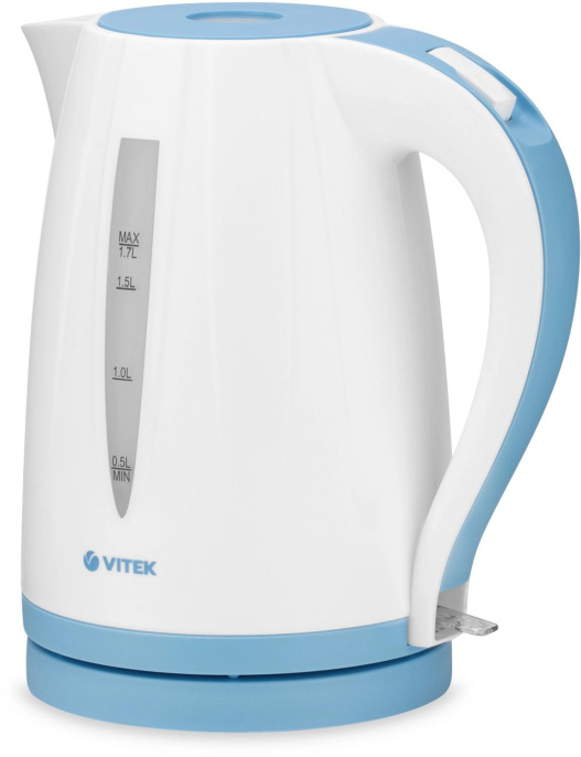 Чайник электрический Vitek VT-7031, 1.7л, пластик