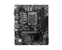 Материнская плата MSI PRO H610M-E H610, LGA1700, 2*DDR5, 1*PCIEx16, 1*PCIEx1, 1*M.2, 4*USB3.2Gen1, 4*USB2.0, 4*SATA3.0, 1G, VGA, HDMI, M-ATX, RTL