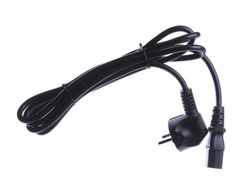 Шнур Power Cube кабель питания, разъем: Schuko евровилка - IEC 320 C13, длина 1.8 м., сечение 3x1.00, 16А, медь+ ПВХ, с заземлением, Россия, цвет черный