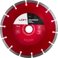 Диск алмазный отрезной сегментный сухой рез (180х22.2/16 мм) LOM 1857738