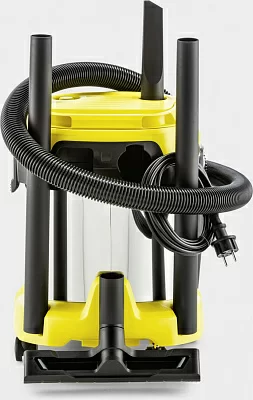 Строительный пылесос Karcher WD 2 Plus S V-15/4/18 1000Вт (уборка: сухая/сбор воды) желтый