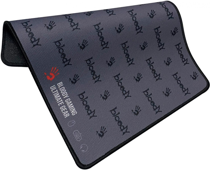 Коврик для мыши A4TECH Bloody BP-30M (M) черный, ткань, 350х280х3мм