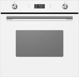 Духовой шкаф электрический EVELUX EO 650 PW,  70л,  дверца с 3 стеклами,  белый