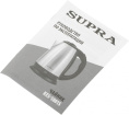 Чайник электрический Supra KES-1801S, 1.8л, металл/пластик