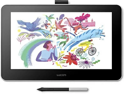 Интерактивный дисплей Wacom. Interactive display Wacom One 13 pen display DTC133W0B