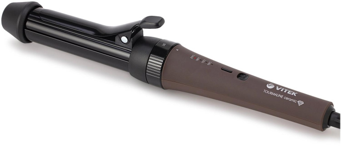 Щипцы для завивки Vitek VT-2521,  коричневый