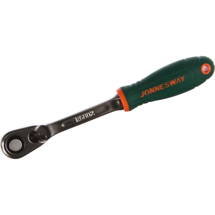 Рукоятка трещоточная 1/4д.DR, 60 зубцов, 140 мм Jonnesway R6802 46030
