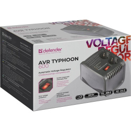 Стабилизатор напряжения Defender AVR Typhoon 600 черный [99032]