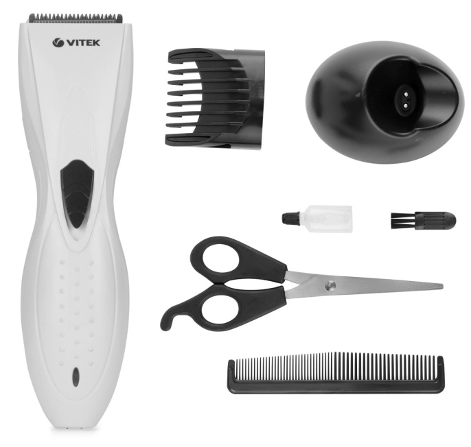 Машинка для стрижки Vitek Harmony VT-1351 графитовый насадок в компл:1шт