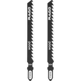 Пилка по дереву и пластику T101D (2 шт; 100мм) для лобзиков RAGE by VIRA 552028