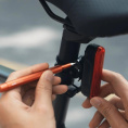 Карманная отвёртка с набором бит HOTO Pocket PrecisionScrewdriver SE красный