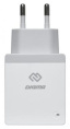 Сетевое зарядное устройство Digma DGWC-2U-3A-WG,  2xUSB-A,  15.5Вт, 3.1A, белый