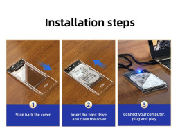 Бокс для накопителей 2.5" Netac WH11 NT07WH11-30CC 2.5 SATA to USB3.0 + USB3.0 C to C cable