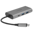Концентратор Dahua 7-in-1 Docking station 7 in 1 USB 3.1 Type-C to USB 3.0 + HDMI + SD/TF + PD Docking Station DH-TC37