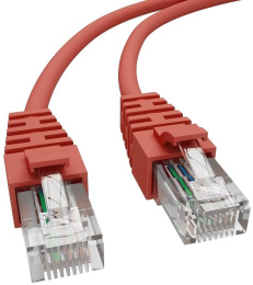 Патч-корд NTSS NTSS-PC-UTP-RJ45-5e-0.15-LSZH-RD UTP RJ-45 вил.-вилка RJ-45 кат.5E 0.15м красный LSZH
